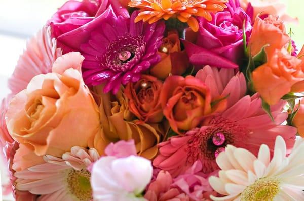 bridal bouquet (top)