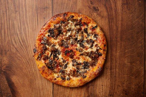 Sausage & Mushroom Pizza