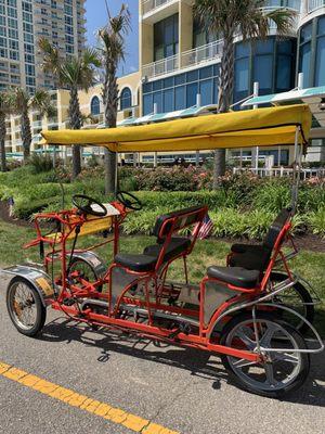 Four person bike