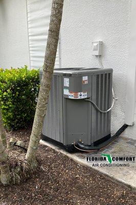 Another AC Installation by Florida Comfort Air Conditioning in Port Charlotte FL.