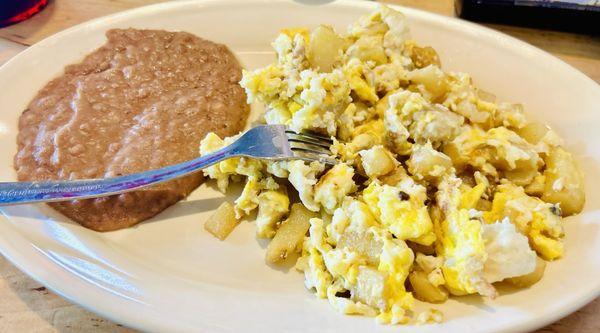 Huevos con Papas