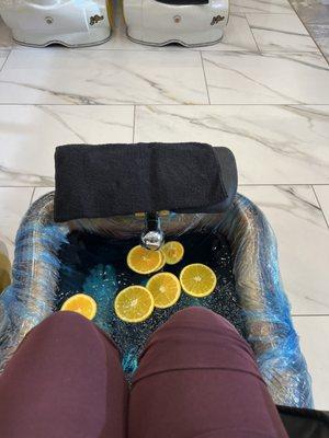 Citrus pedi!