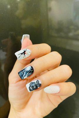 These nails were done by our technician Jade. Please call (480)785-5116 to book an appointment!