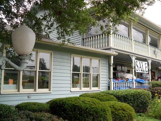 Outside of Cafe on the Veranda - it's also a little store