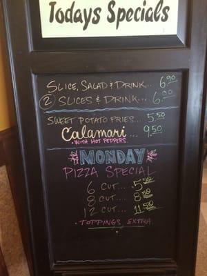 Monday specials!