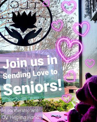 TLC has participated in OV Helping Hands' Valentines for Seniors card drive since 2021!