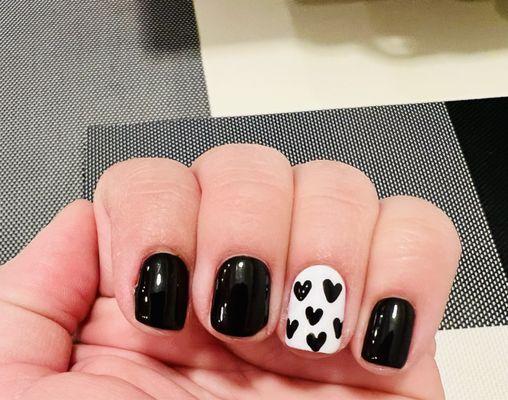 Great nail art!