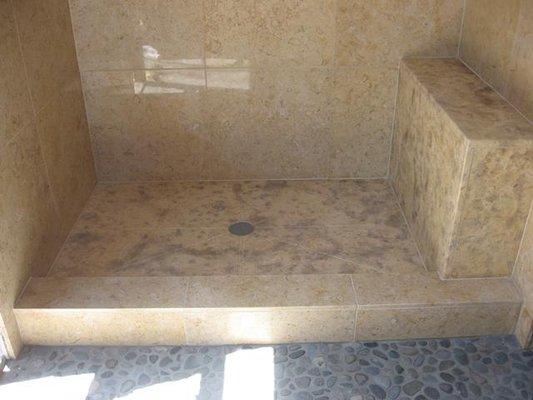 Stone Surface  Shower