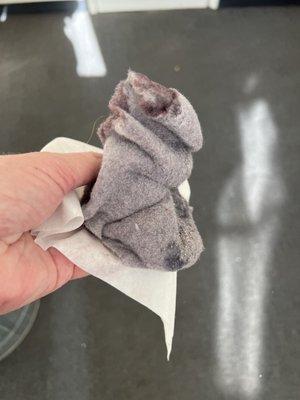 Dryer lint