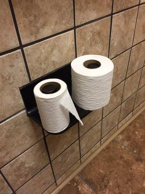 If you have a man-cave with a shitter, this is one of the few acceptable options for a TP holder (IF, that is, you must have one).