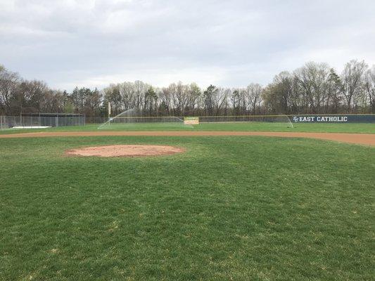 Irrigation spring opening @ ECHS baseballs fields