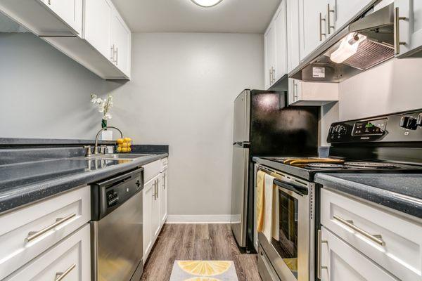 White Renovated Kitchen