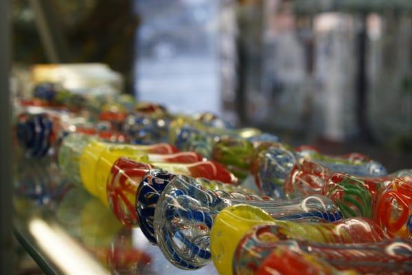 Hand Made glass pipes