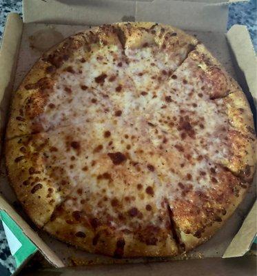 Medium cheese pizza