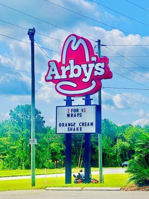 Arby's inside...