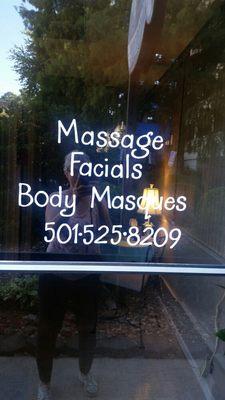 Just behind this door is your wonderful massage waiting for you!