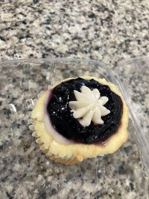 Blueberry cupcake