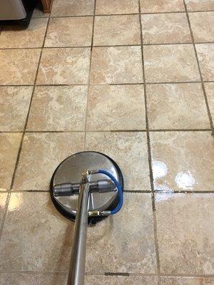 Tile and grout cleaning