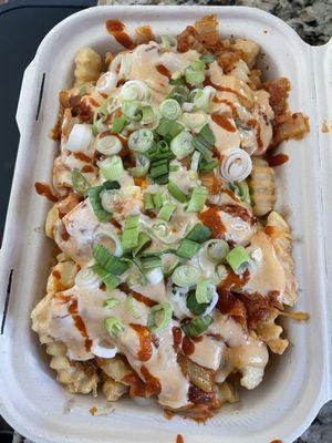 Kimchi fries (no meat)