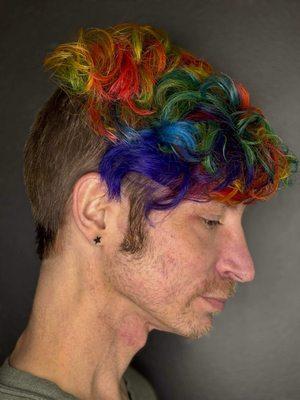 Rainbow Hair!