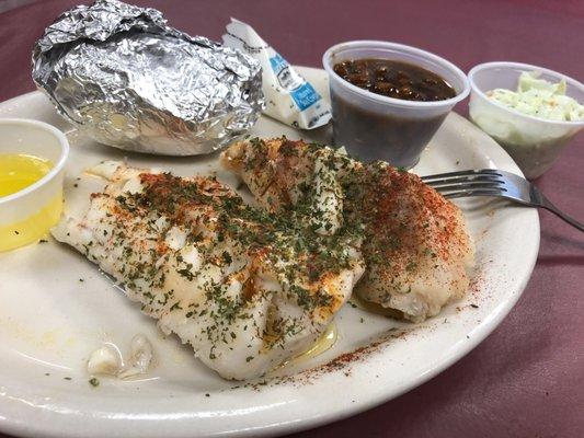 Friday fish fry at VFW 8483 does not only have fried fish, they also serve PoorMans cod.    Growing up we called it PoorMans Lobster. Yum!