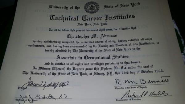 Associates Degree In Occupational Studies