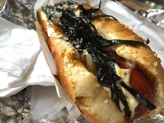 TERIMAYO: Teriyaki sauce, mayo and seaweed make for a winning combination.