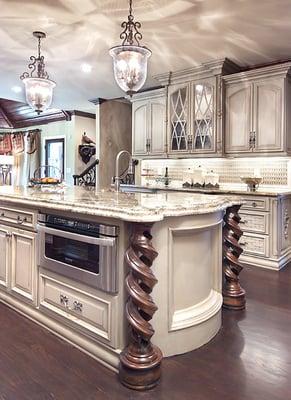 Luxury Italian-Style Custom Kitchen