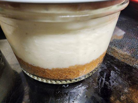 Banana cream cheesecake