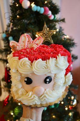 Santa Claus Cake by 3 Sweet Girls Cakery!