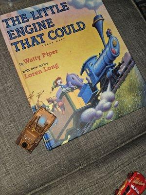 Used children's book for $6  and used tow mater for .50 cents. My son is so happy.