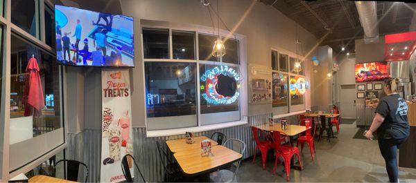 Pano of dining area