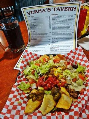 Brooke made special Nacho's for our first visit. Very good usually available on Tuesday