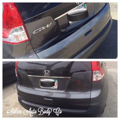 Before and after, Honda CRV!