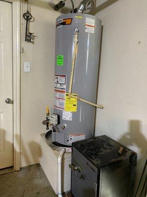 New Hot Water heater.