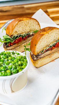 Vegetarian Portobello Sandwich