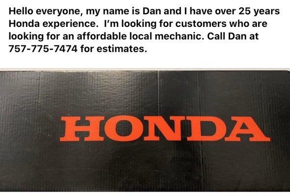 Honda sign