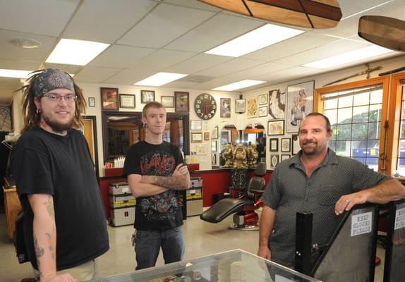 the shop. Dave Graham Jake