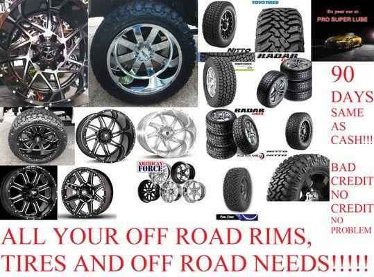 Rims and tires best prices and quality