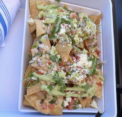 The nachos are fantastic with or without protein and the carne asada quesadilla is a favorite