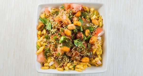 Bhel Puri - also one of Indian Street Food popular in Mumbai