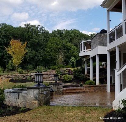 Outdoor Living Space. Fulton, Maryland