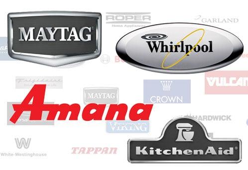 Maytag, Whirlpool, Amana, and KitchenAid Appliance Repair Brands