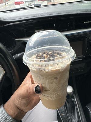 Caramel Ribbon Crunch Crme Frappuccino Blended Beverage