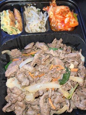 Bulgogi dinner portion