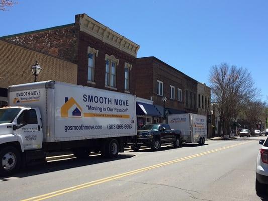 We were in beautiful downtown York,SC delivery another Smooth Move!