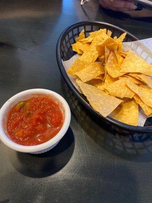 Free chips and salsa