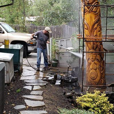 Pressure washing services