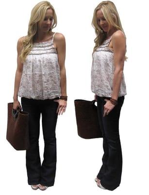 Another best seller, chic boho tank perfect for the mom on the go!