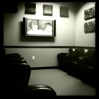 Sitting in the waiting room